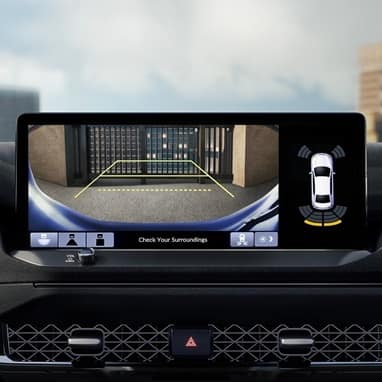 2026 Honda Accord Center Display with Rear View Camera on.