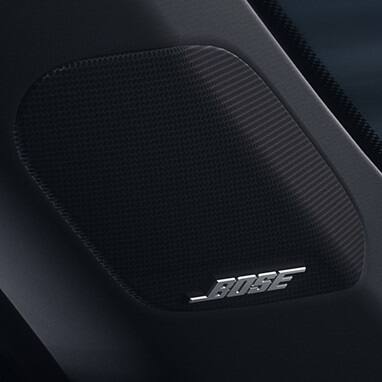 2026 Honda Civic Hatchback Sport Touring Hybrid detail of the Bose premium sound system speakers (Compact Hatchback).